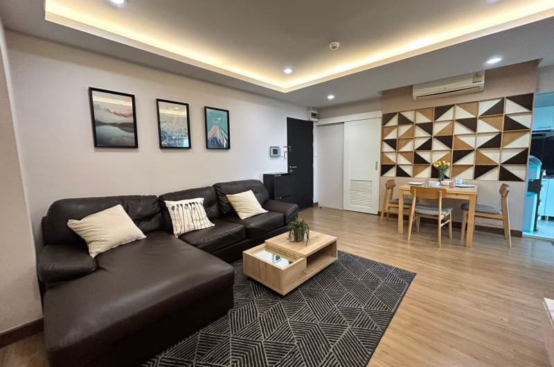 Ladda Condo View, great price, beautiful room, high floor, fully decorated, good location, near Robinson Sriracha department store.