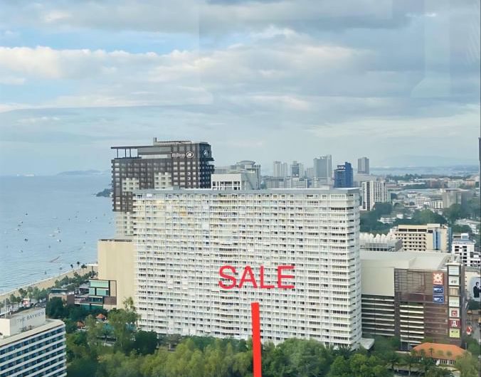 Commercial building for sale in the heart of Pattaya City, near Pattaya Beach, Pattaya Sai 2, Chonburi