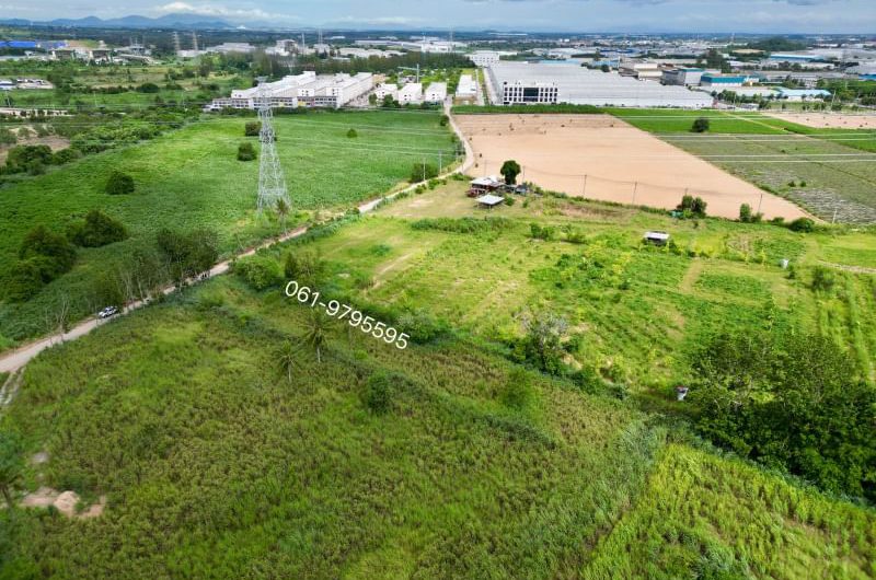 Beautiful land plot for sale near Pinthong Industrial Estate 3, Bowin, Sriracha, Chonburi