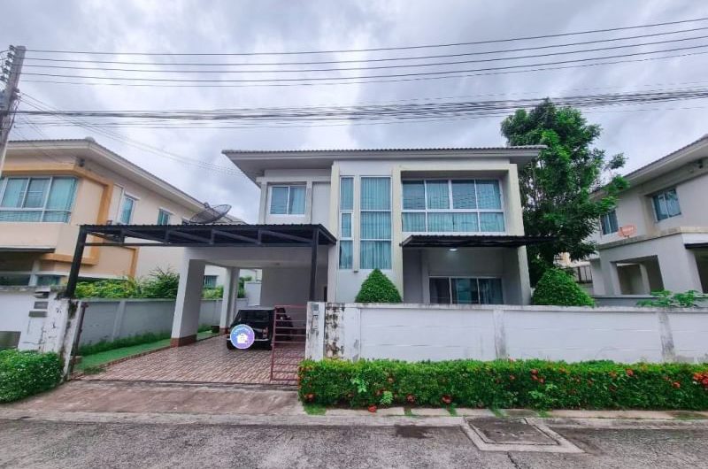 Single house for rent in Sriracha, Casa Ville Village, Sriracha-Suea Park, Chonburi