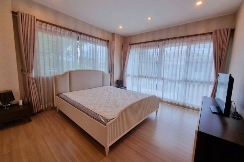 Single house for rent in Sriracha, Casa Ville Village, Sriracha-Suea Park, Chonburi