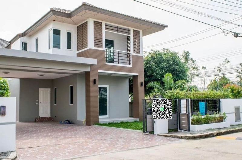 Single house Sriracha for rent, Country Home Lake & Park Village, Sriracha, Chonburi