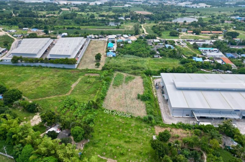 Land for sale in Sriracha, prime location, near Road 331, next to Pinthong 2 Industrial Estate