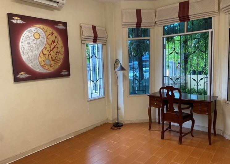 Single house in Sriracha for rent, fully furnished, move in Ready, Baan Suan Walaya Sriracha project