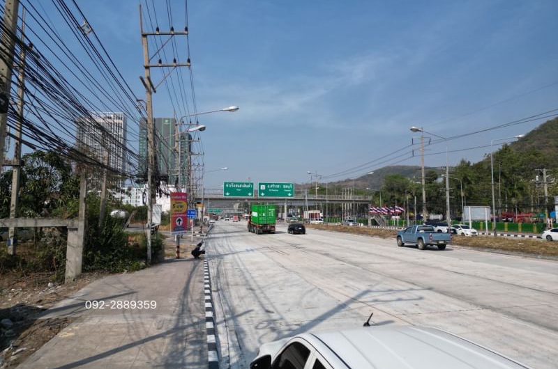 ขายที่ดินอ่าวอุดม แปลงสวย ติดถนนสุขุมวิท ตรงข้าม ม.เกษตร ศรีราชา ชลบุรี